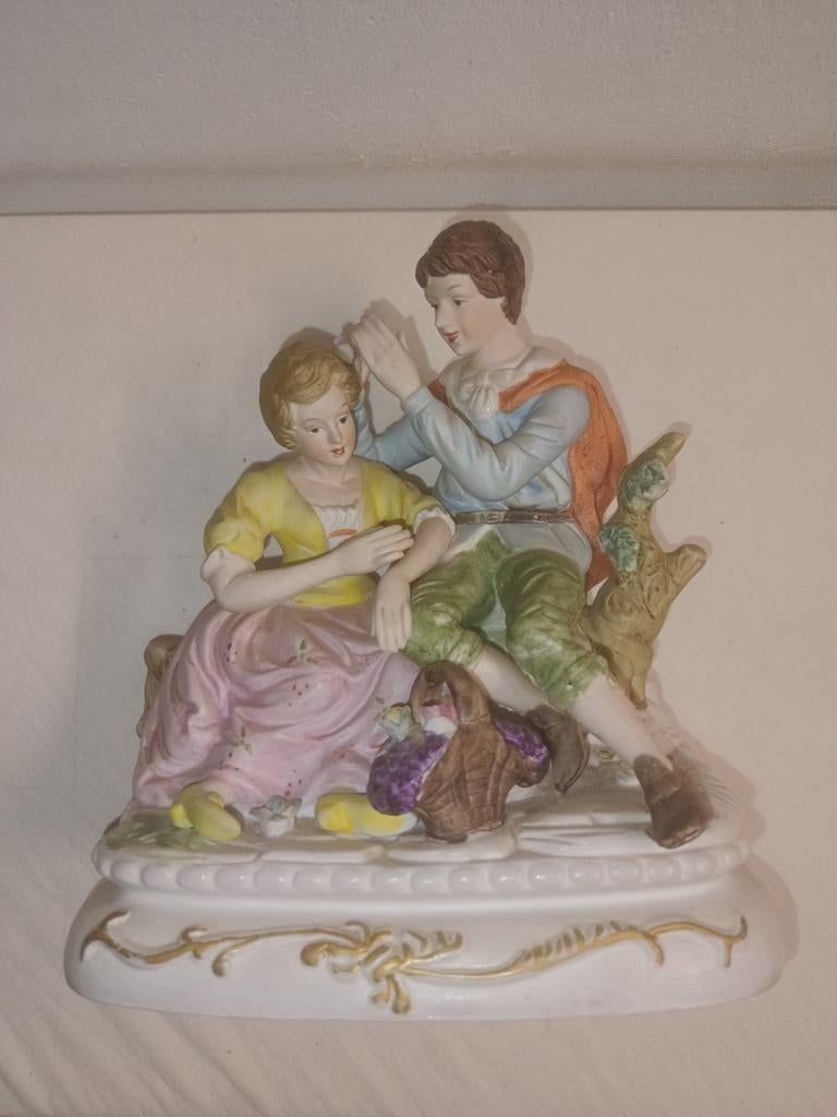 Prachtig porseleinen beeld in perfecte staat, Ophalen of Verzenden
