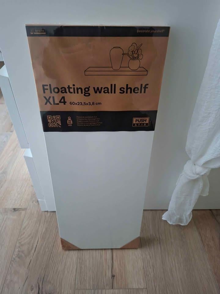 Zwevende wandplank XL4 push-fix, Huis en Inrichting, Woonaccessoires | Wandplanken en Boekenplanken, Ophalen, Nieuw