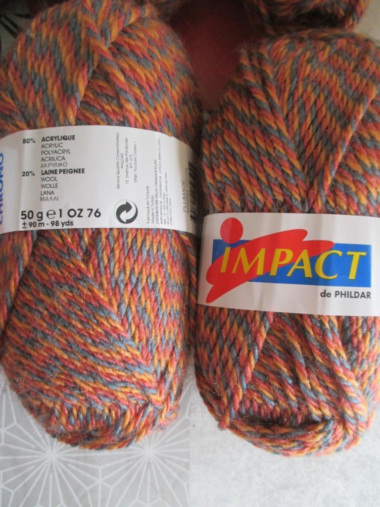 wol phildar impact 50 gram, Ophalen of Verzenden, Nieuw, Breien of Haken, Wol of Garen