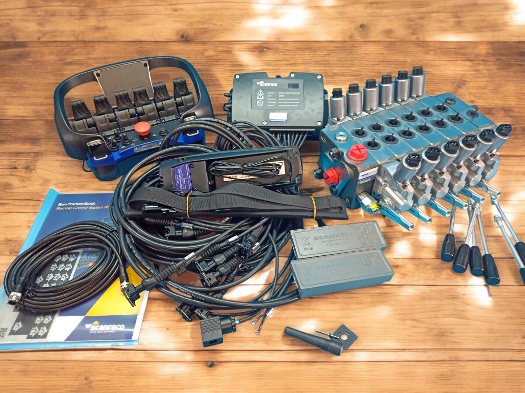 Scanreco proportional+ Walvoil DPX 100 portofoons, Verzenden, Kraan