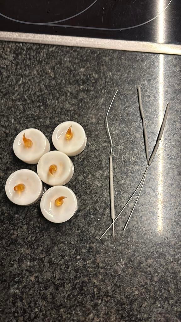 Theelichtjes (doos 1), Ophalen, Zo goed als nieuw