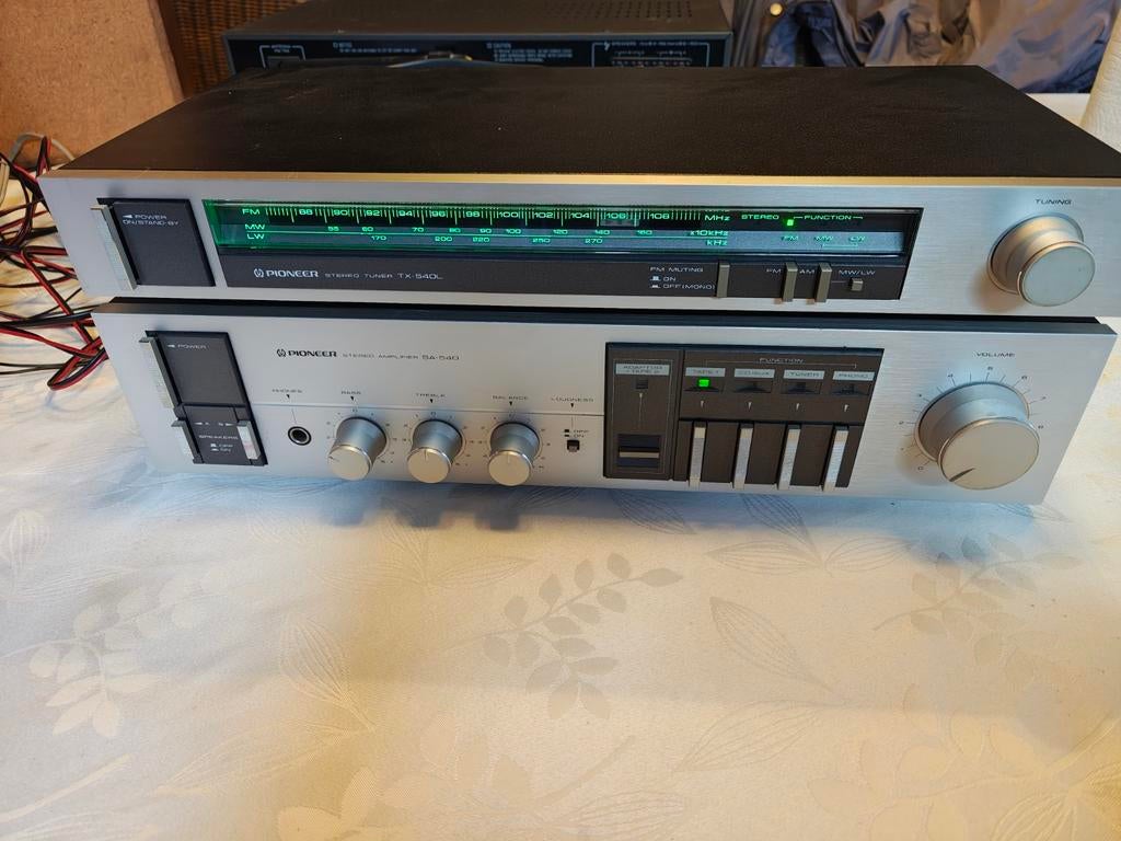 Pioneer Sa-540 + TX-540L, Enlèvement, Pioneer