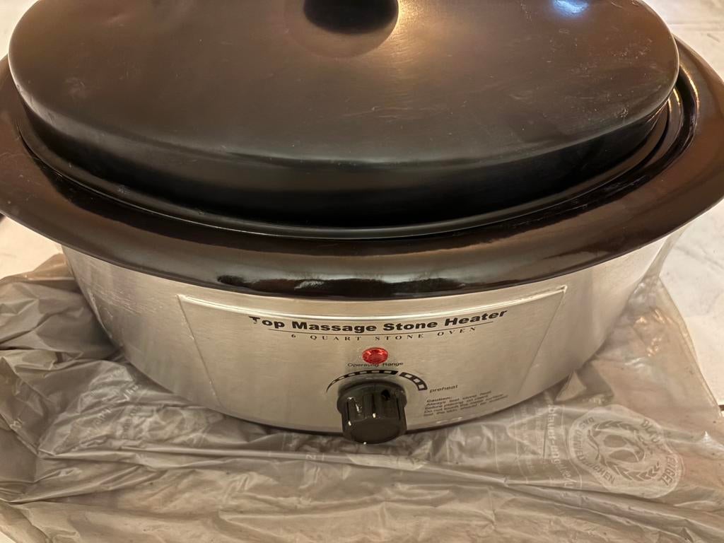 Radiateur à pierres de massage haut de gamme, Enlèvement, Comme neuf, Pierres chaudes