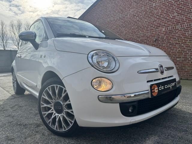 Fiat 500 1.2i « GARANTIE » cuir/Panodak/essence/150 000 km, Autos, Achat, Entreprise, Anti démarrage, 119 g/km
