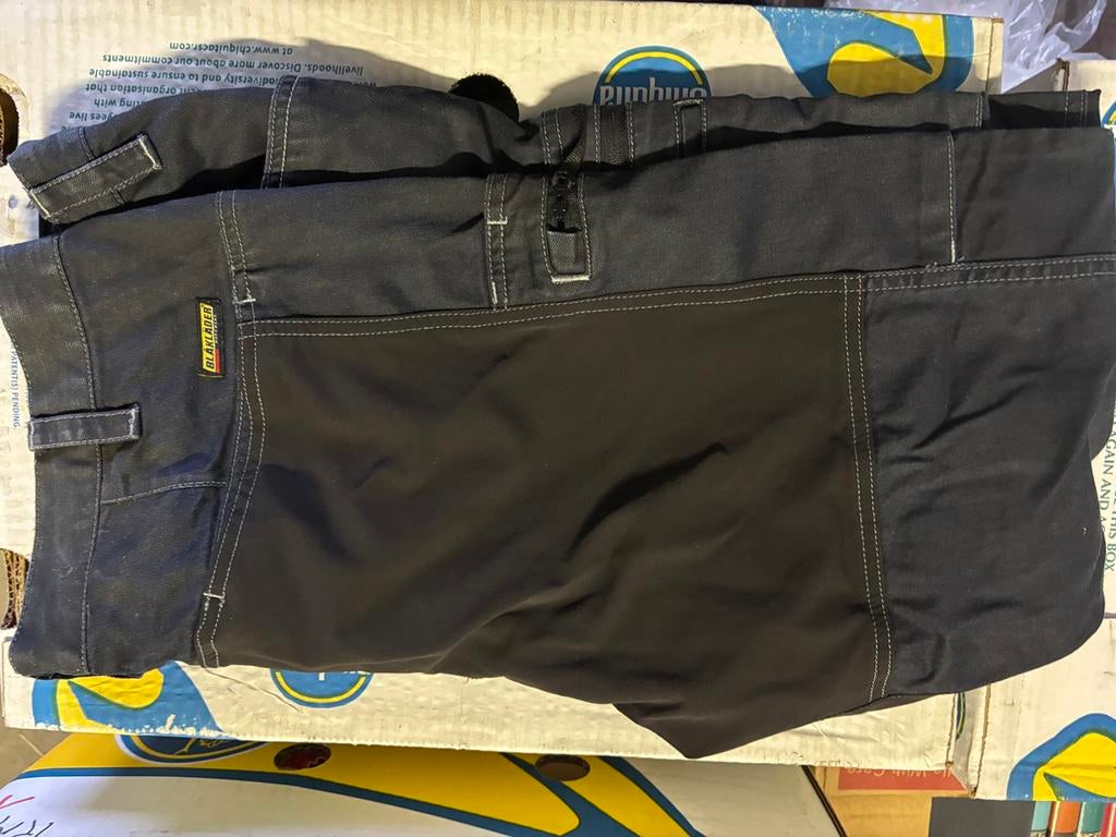 Blåkläder werkbroek Maat C58 – kwaliteit met stretchpanelen, Tuin en Terras, Werkkleding, Ophalen of Verzenden, Zo goed als nieuw