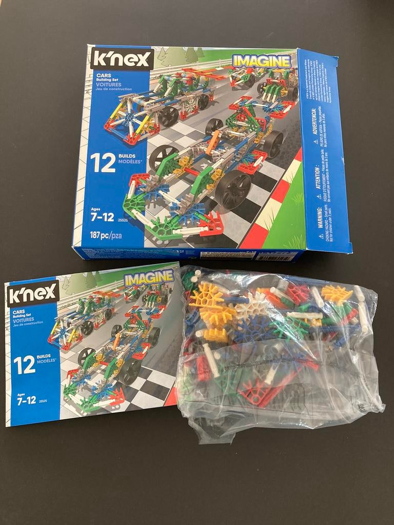 K’nex bouwdoos 187 stuks Imagine, Kinderen en Baby's, Speelgoed | Educatief en Creatief, Ophalen of Verzenden, Zo goed als nieuw