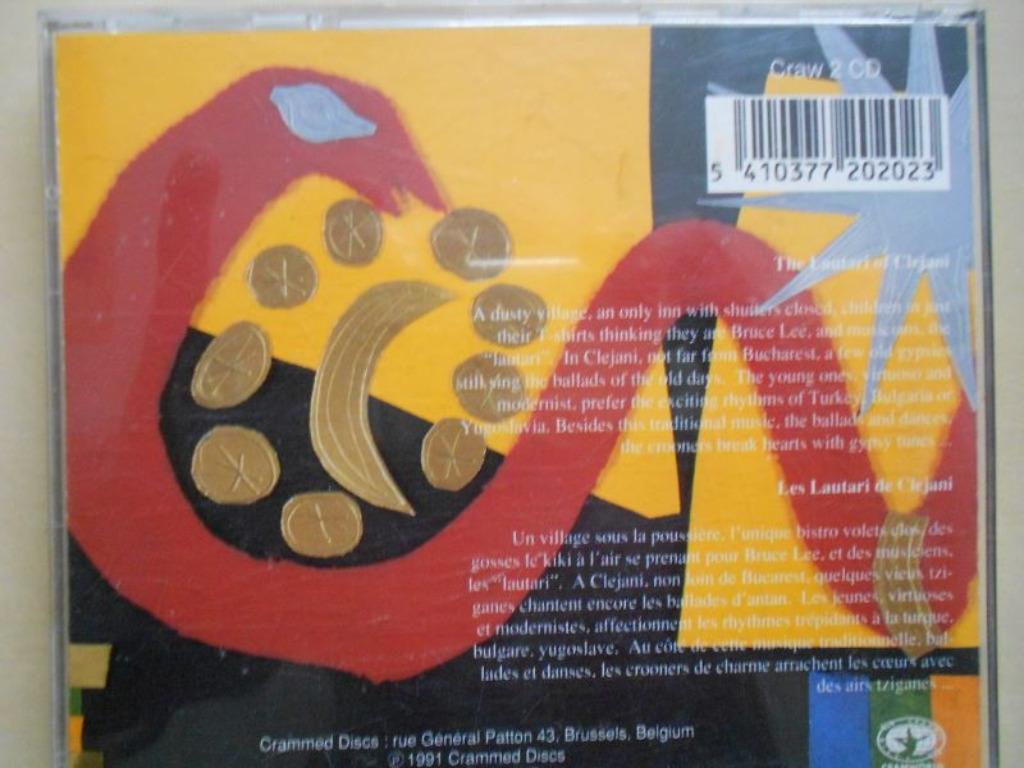 Taraf de Haïdouks, Musique des Tziganes de Roumanie, Enlèvement ou Envoi, Utilisé, Européenne