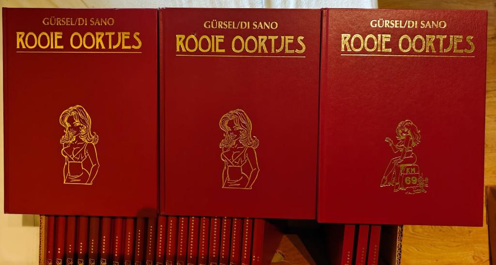 Rooie Oortjes collectie Lecturama nrs. 1 tem 26, Meerdere stripboeken, Ophalen, Gelezen