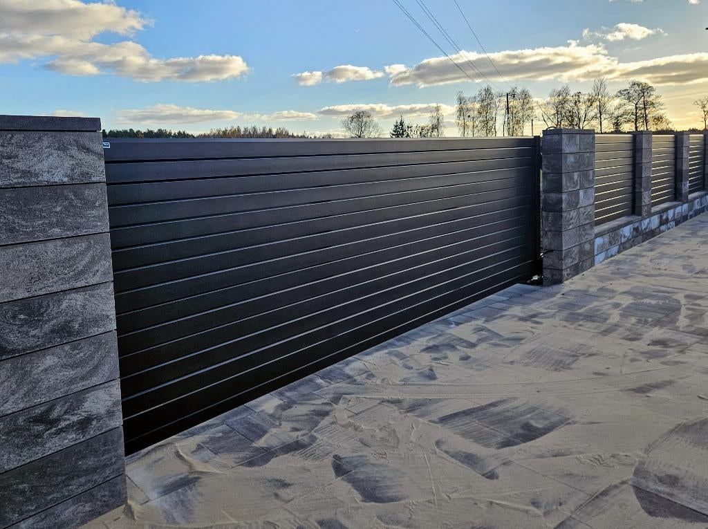 Aluminium of metalen poort, Tuin en Terras, Met poort, Ophalen of Verzenden, /, /