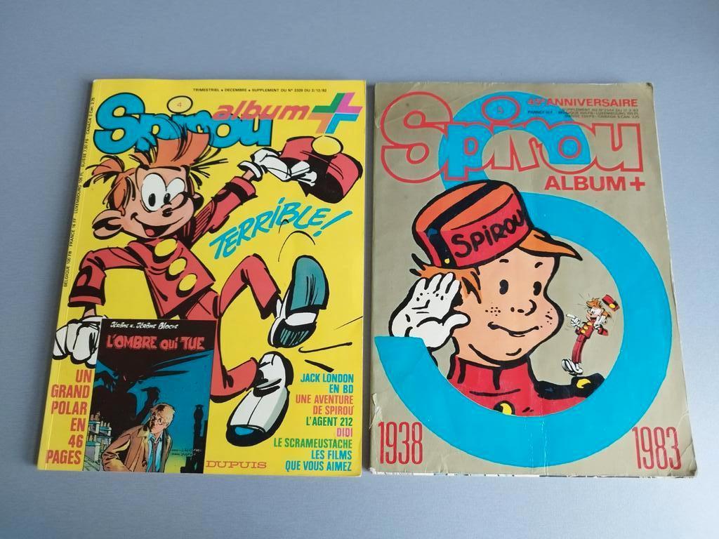 Spirou albums + ns 4 et 5, Livres, Série complète ou Série, Enlèvement ou Envoi, Utilisé