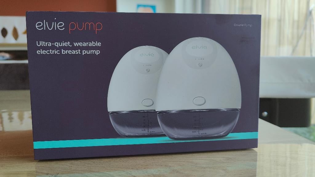 Elvie Pump Elektrische borstkolf dubbelzijdig, Kinderen en Baby's, Ophalen, Zo goed als nieuw, Borstkolf