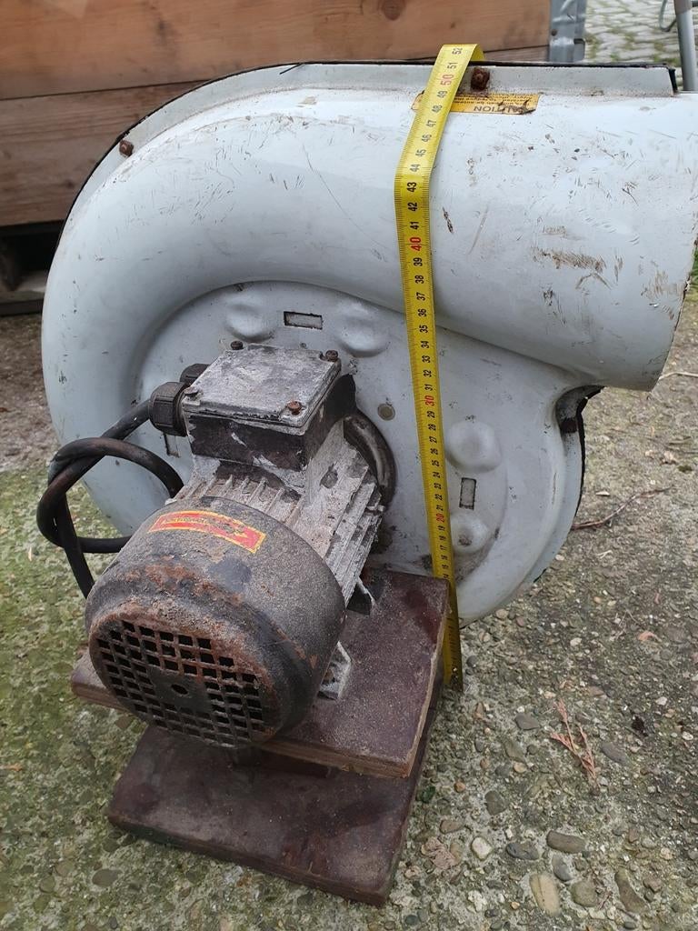 Nederman cycloon afzuiging 0.63KW afzuigkap werkplaats 400V, Doe-het-zelf en Bouw, Ventilatie en Afzuiging, Gebruikt, Ventilator