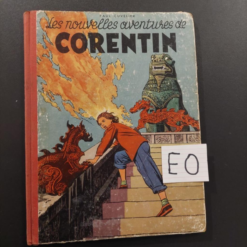 nieuwe avonturen van CORENTIN EO 1952 - CUVELIER, Boeken, Stripverhalen, Gelezen, Ophalen of Verzenden