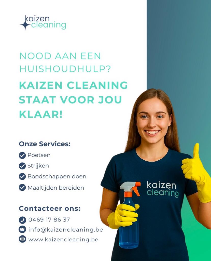 Huishoudhulp nodig? Slechts €10/u., Vacatures