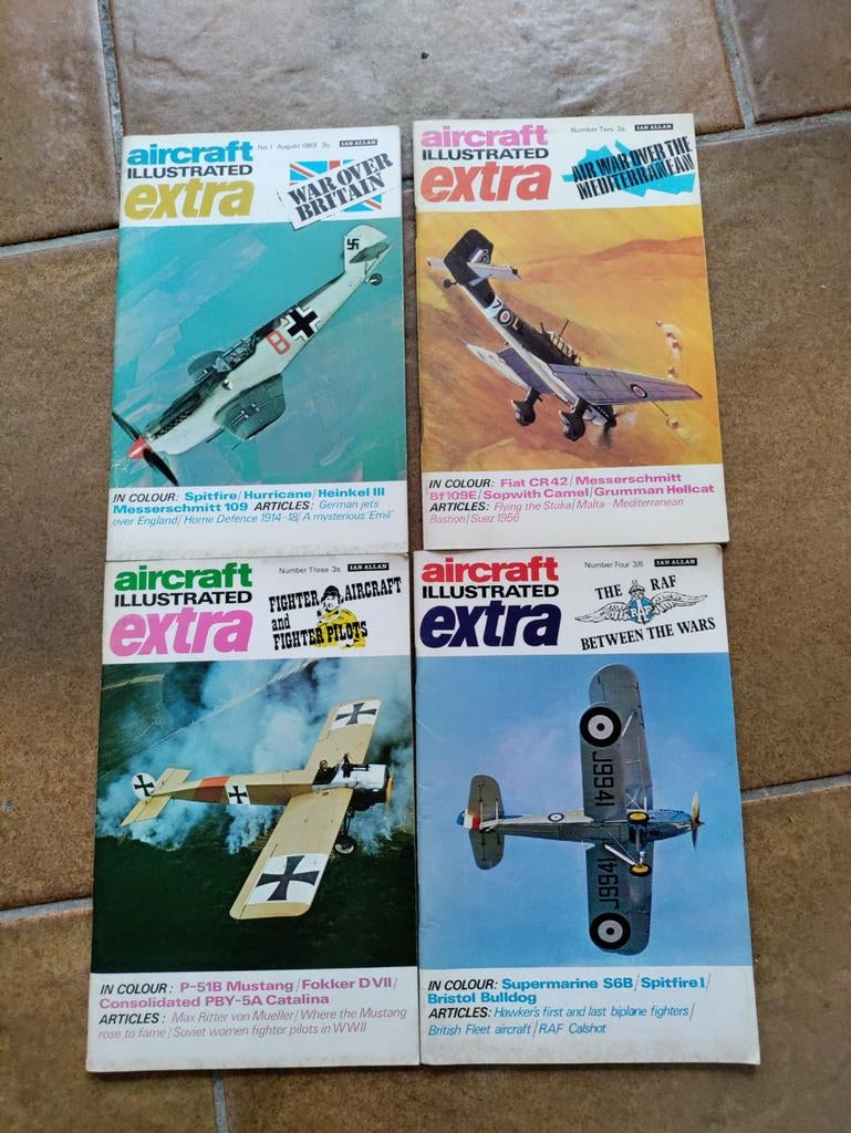 Aircraft illustrated extra magazines, Boeken, Tijdschriften en Kranten, Ophalen of Verzenden, Zo goed als nieuw