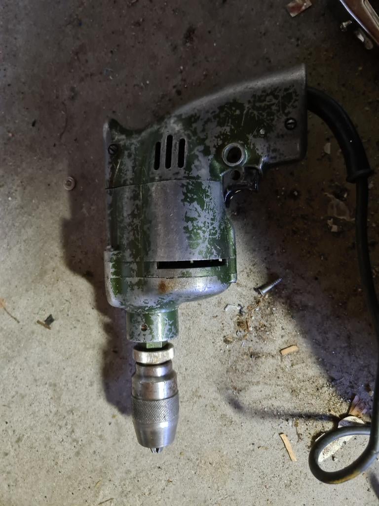 perceuse Metabo vintage, Bricolage & Construction, Outillage | Foreuses, Enlèvement ou Envoi, Perceuse