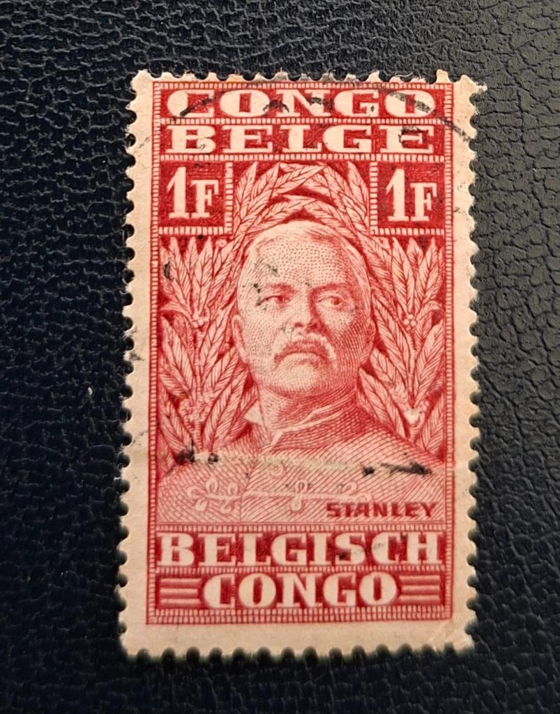 Postzegel Belgisch Congo OBP 141, Postzegels en Munten, Postzegels | Europa | België, Ophalen of Verzenden, Gestempeld, Gestempeld