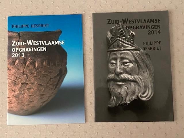 Zuid-Westvlaamse opgravingen 2013 en 2015 Despriet, Ophalen of Verzenden