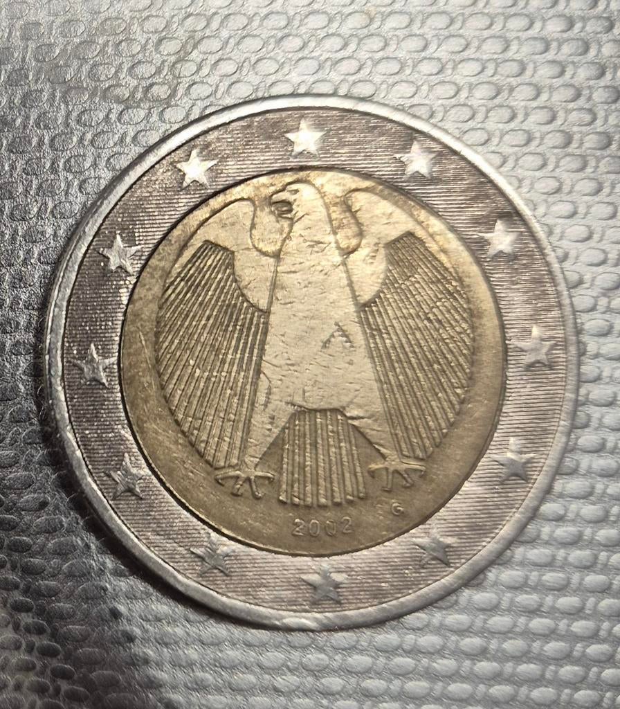 Il s'agit d'une pièce allemande de 2 euros datant de 2002. L, Timbres & Monnaies, Enlèvement