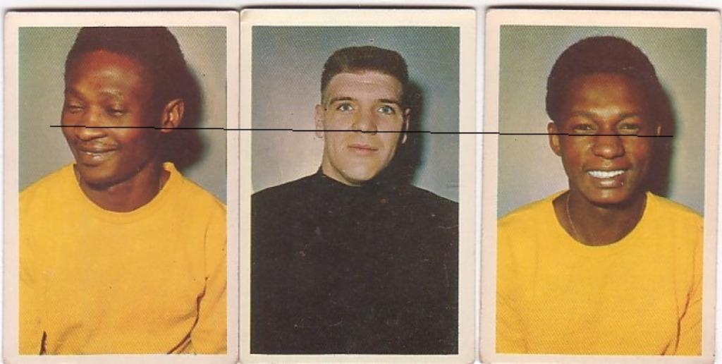 Maple Leaf / STVV : Weynants - Lolinga - N'Dala, Verzamelen, Sportartikelen en Voetbal, Verzenden, Gebruikt, Poster, Plaatje of Sticker