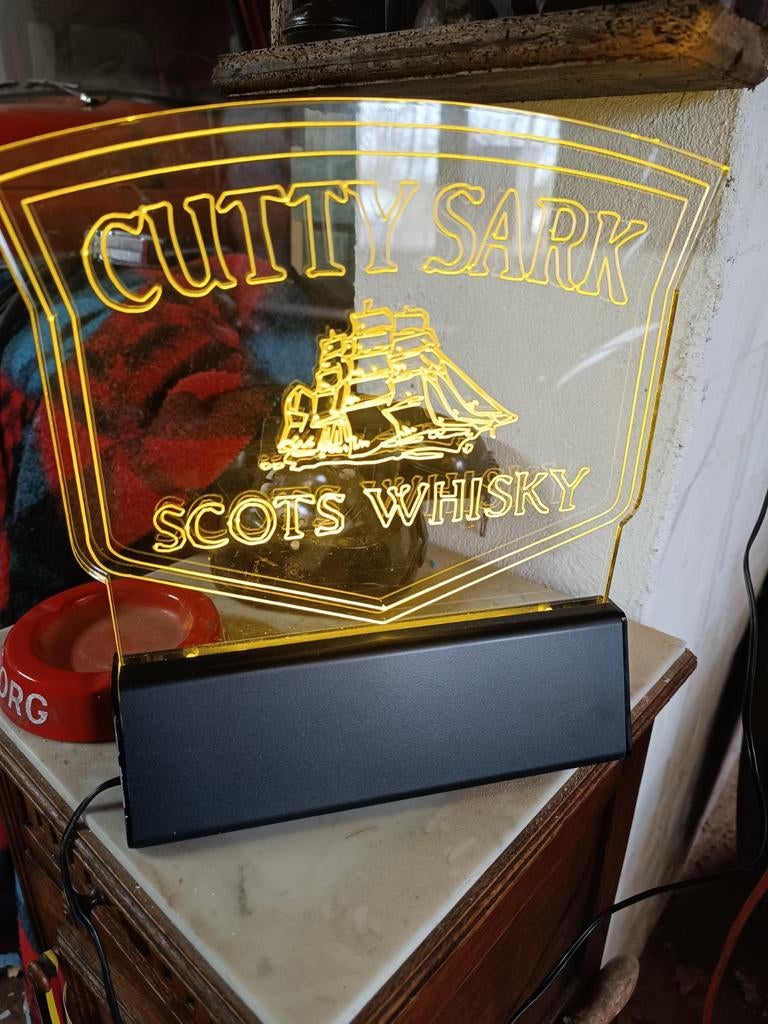 Cutty Sark whiskey verlichting, Collections, Enlèvement ou Envoi