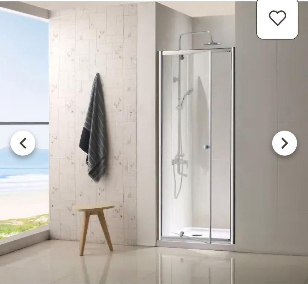 Porte de douche pivotante, Enlèvement, Neuf, Chrome, Douche