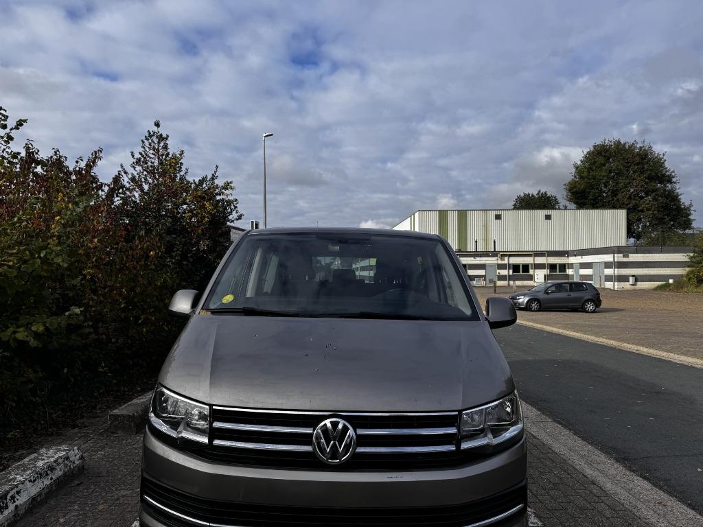 Volkswagen T6 Caravelle 2019, Auto's, Voorwielaandrijving, 4 deurs, Stof, Zwart