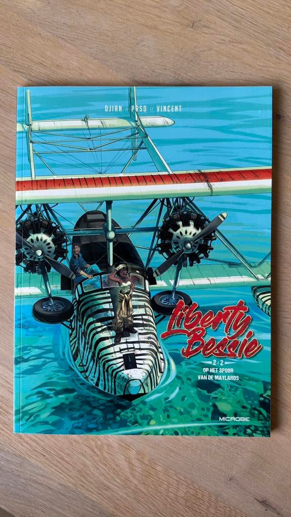 Liberty Bessie - Op het spoor van de Maylaros, Eén stripboek, Nieuw, Ophalen of Verzenden, DJIAN - PRSD - VINCENT