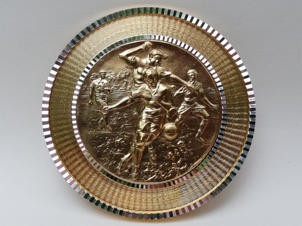 Stade Leuven - medaille voetbal - jubileum club 1928 - 1978, Ophalen of Verzenden