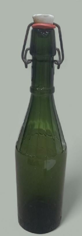 oude bierfles Boortmeerbeek "Ecluse"., Verzamelen, Ophalen of Verzenden, Gebruikt, Flesje(s)