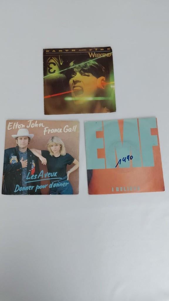 Singels 1€ het stuk / E, Enlèvement ou Envoi, Utilisé, Single