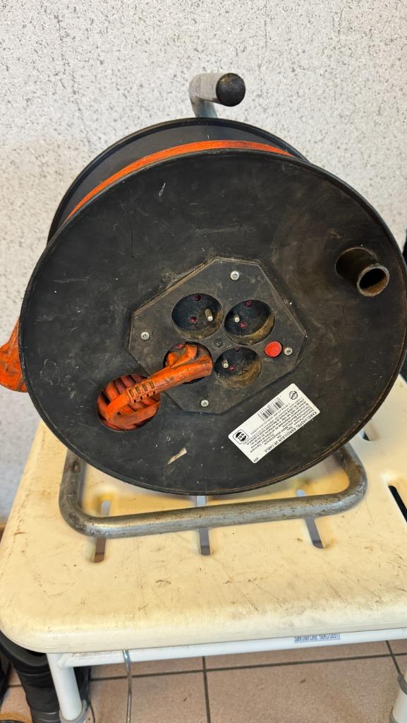 kabelhaspel, Doe-het-zelf en Bouw, Elektriciteit en Kabels, Ophalen, Gebruikt