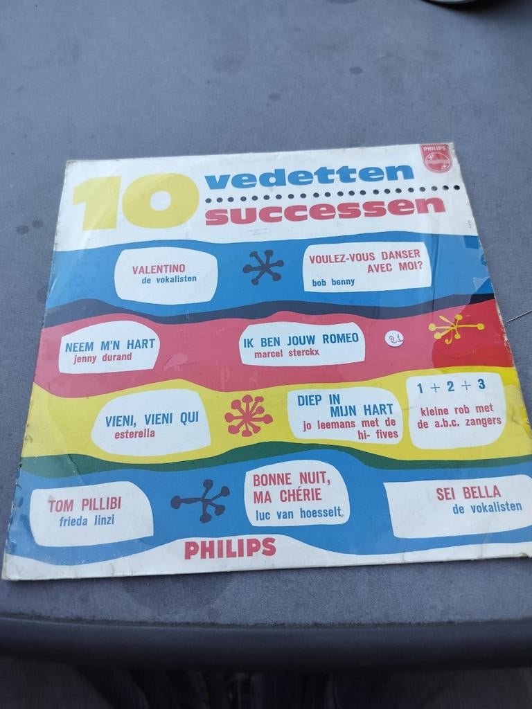 10 vedetten successen Philips, Ophalen of Verzenden, Zo goed als nieuw