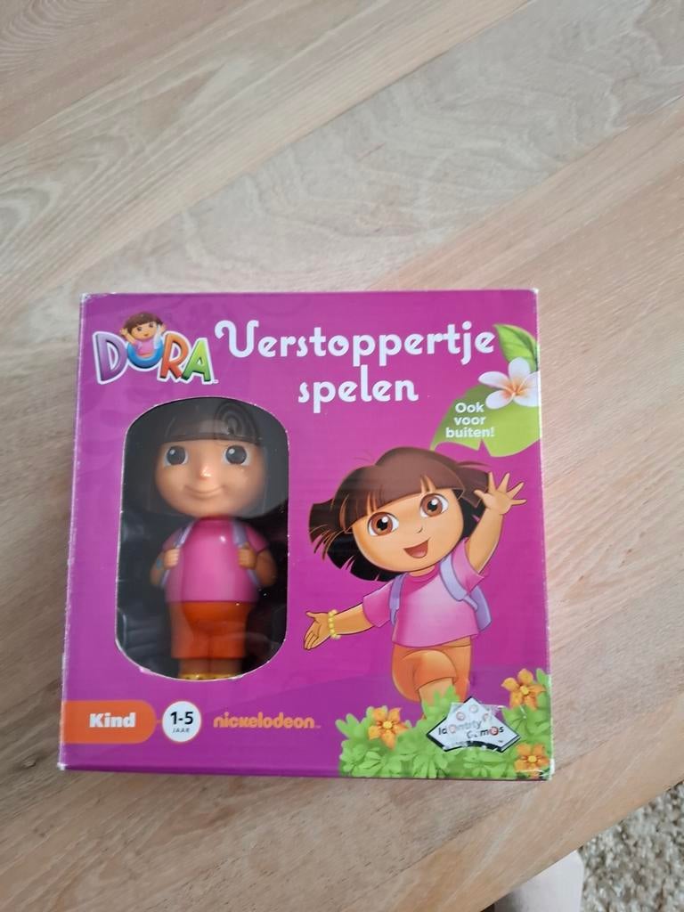 Verstoppertje spelen met Dora, Ophalen of Verzenden, Zo goed als nieuw, Ontdekken, Met geluid