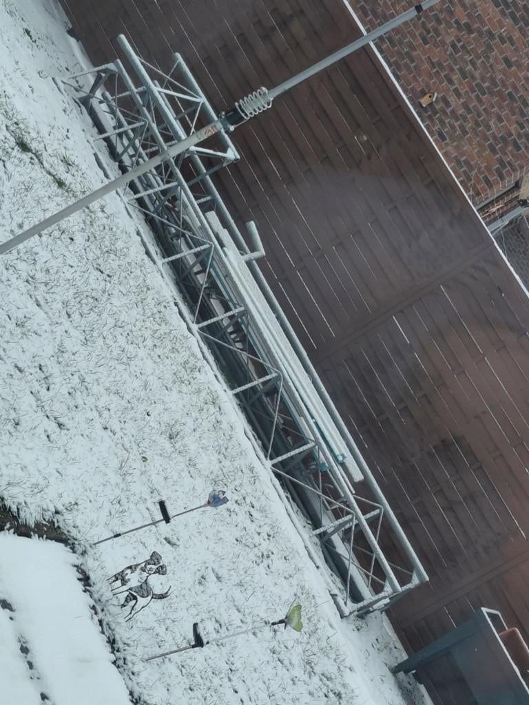 Mast te koop 12 meter, Ophalen, Gebruikt, Mast