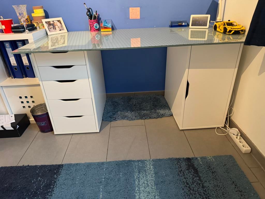 Table de bureau IKEA 150*73, Maison & Meubles, Bureaux, Enlèvement, Comme neuf