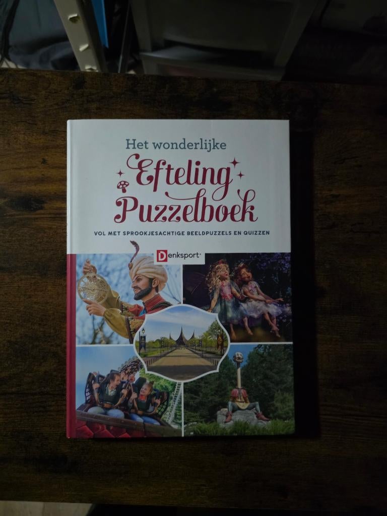 Efteling Denksport puzzelboek in nieuwstaat, Ophalen of Verzenden, Nieuw