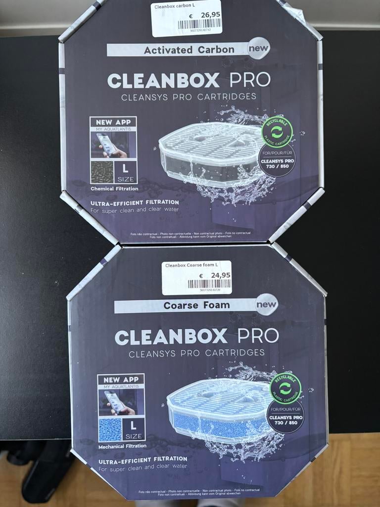 Aquatlantis Cleanbox Pro Activated Carbon / Coarse Foam, Dieren en Toebehoren, Vissen | Aquaria en Toebehoren, Ophalen of Verzenden