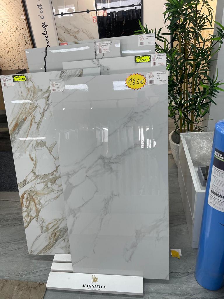 ✅Carrelage marbré 60x120 & 60x60 POLI rectifié 1er choix ‼️, Bricolage & Construction, Enlèvement