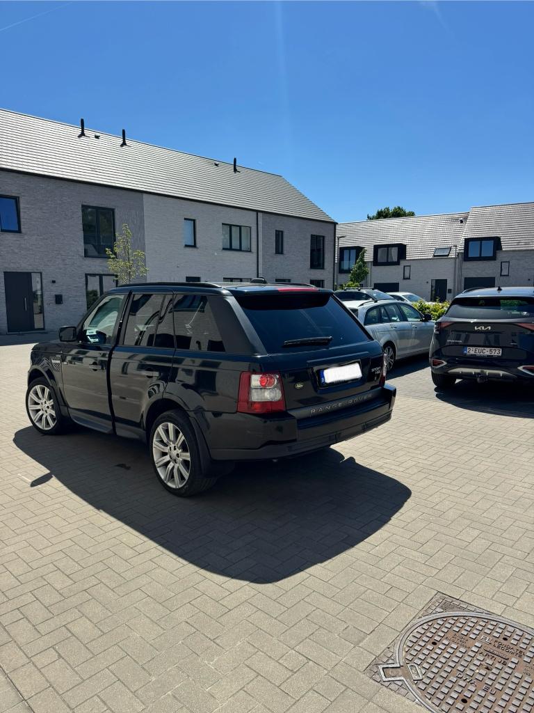 RANGE ROVER SPORT TDv6 2.7 HSE KEURING, Auto's, 4 deurs, Zwart, Leder, Vierwielaandrijving