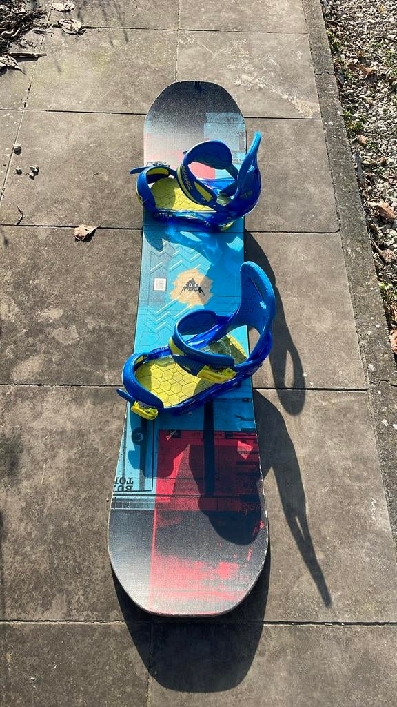 Burton Radius 130 + Burton mission smalls, Sport en Fitness, Ophalen, Gebruikt