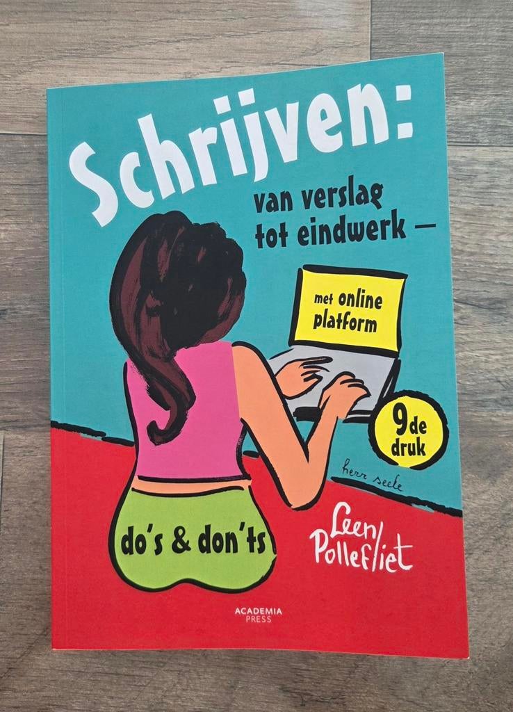 Leen Pollefliet - Schrijven: van verslag tot eindwerk, Livres, Livres scolaires, Neuf, Enlèvement