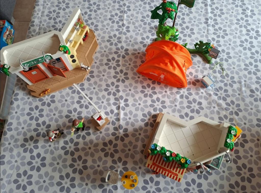 Playmobil 5432 - grand camping, Enlèvement ou Envoi, Utilisé, Ensemble complet