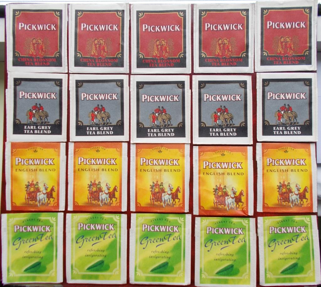 20 theezakjes, Hobby en Vrije tijd, Theezakjes, Verzenden, Theezakje(s)