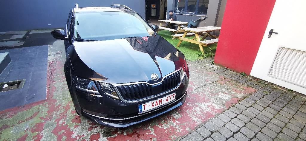Škoda Octavia Combi – Diesel – 213.000 km – Très bon état, Achat, Euro 6, Carnet d'entretien, Noir