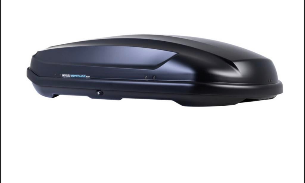 Dakkoffer BERMUDE 300 zwart 385L, Auto diversen, Dakkoffers, Ophalen, Zo goed als nieuw