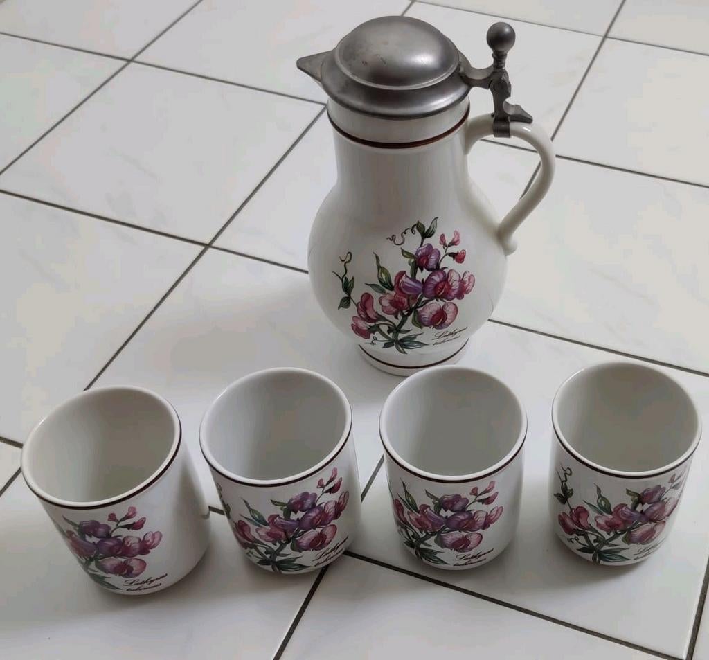 Cafetière et tasses Villeroy et Boch Botanica, Enlèvement