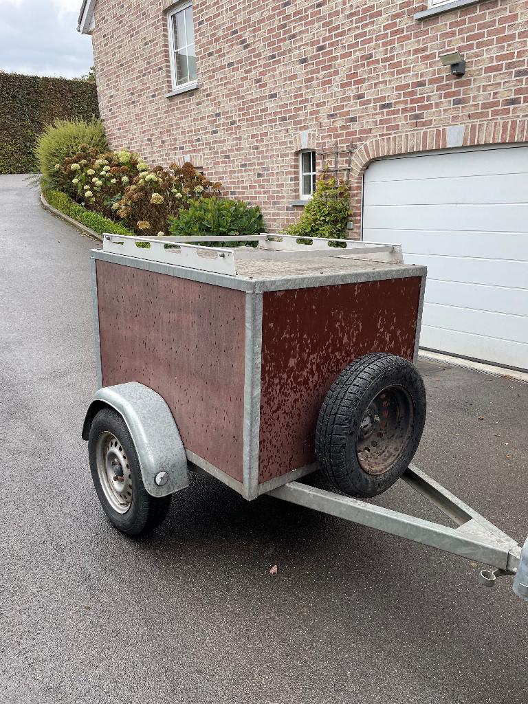 Remorque pour 2 chiens ou bagages, Enlèvement, Utilisé