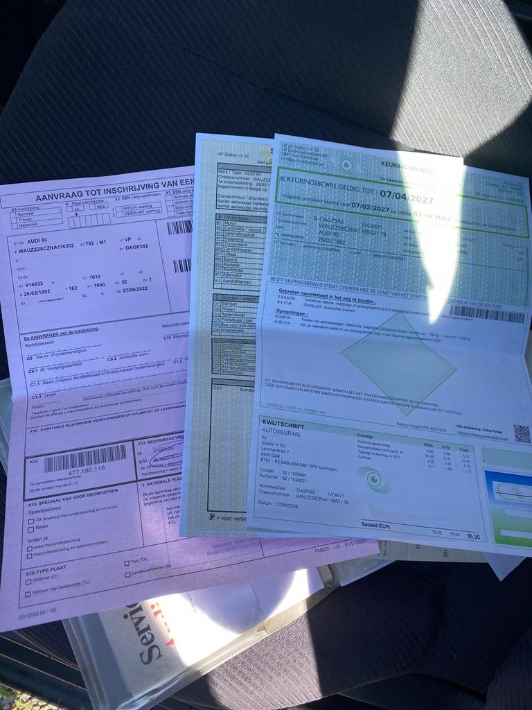 Audi 80 1.6 benzine, Auto's, Audi, Voorwielaandrijving, 4 deurs, 1250 kg, 1600 cc