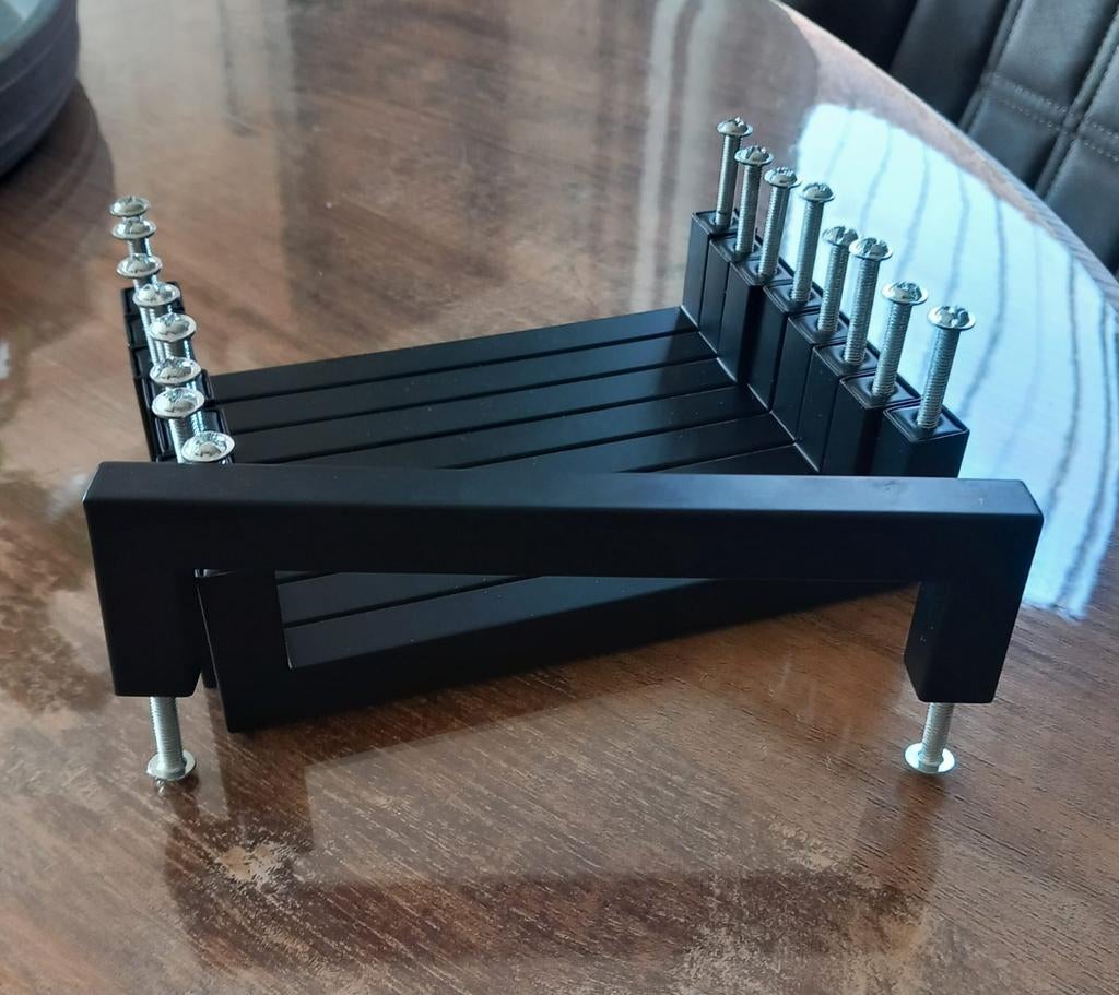 Zwarte handvaten, Ophalen of Verzenden